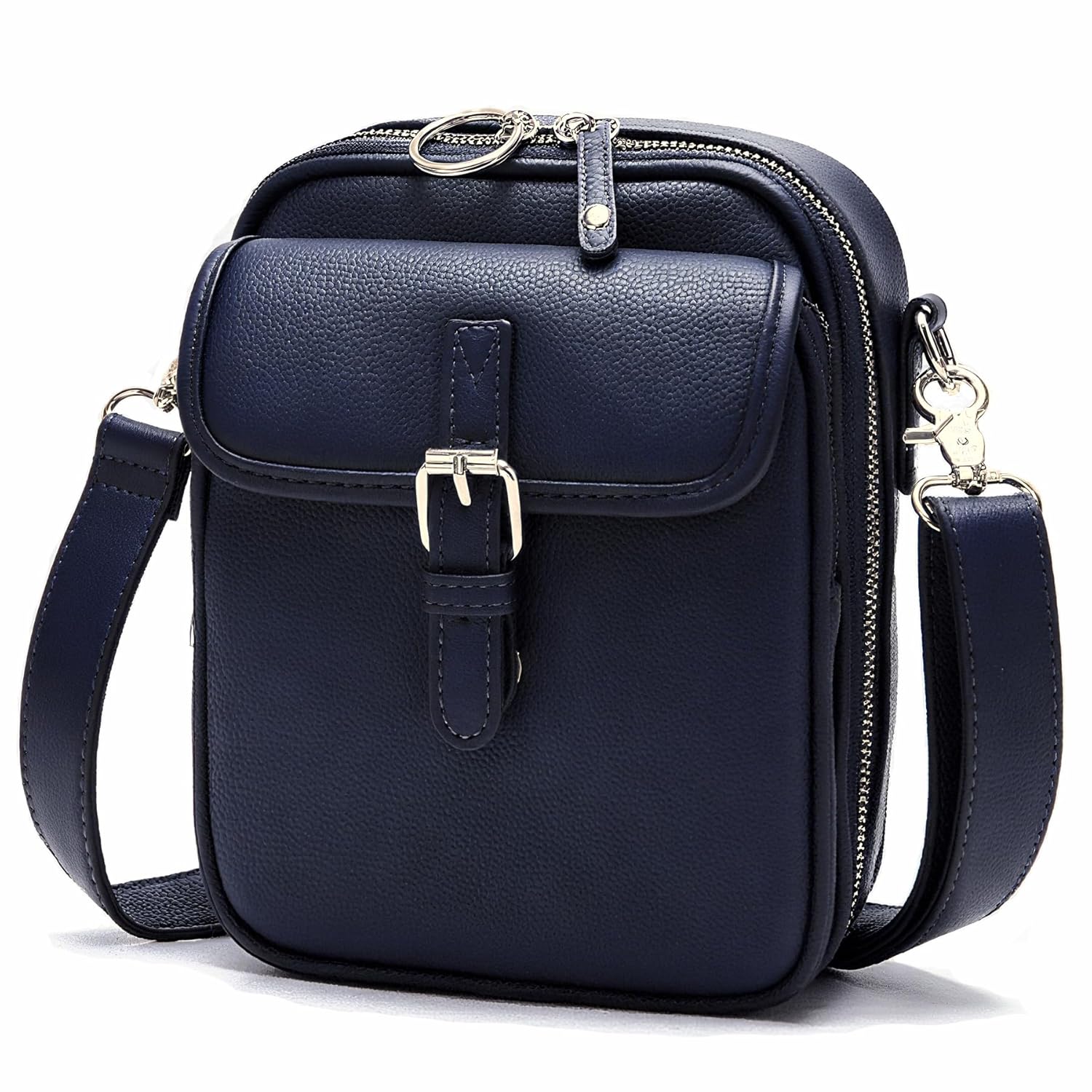 Small Crossbody Bags for Women Vegan Leather Messenger Purses Vintage Wallet Anti Theft Shoulder Handbags with Card Slots