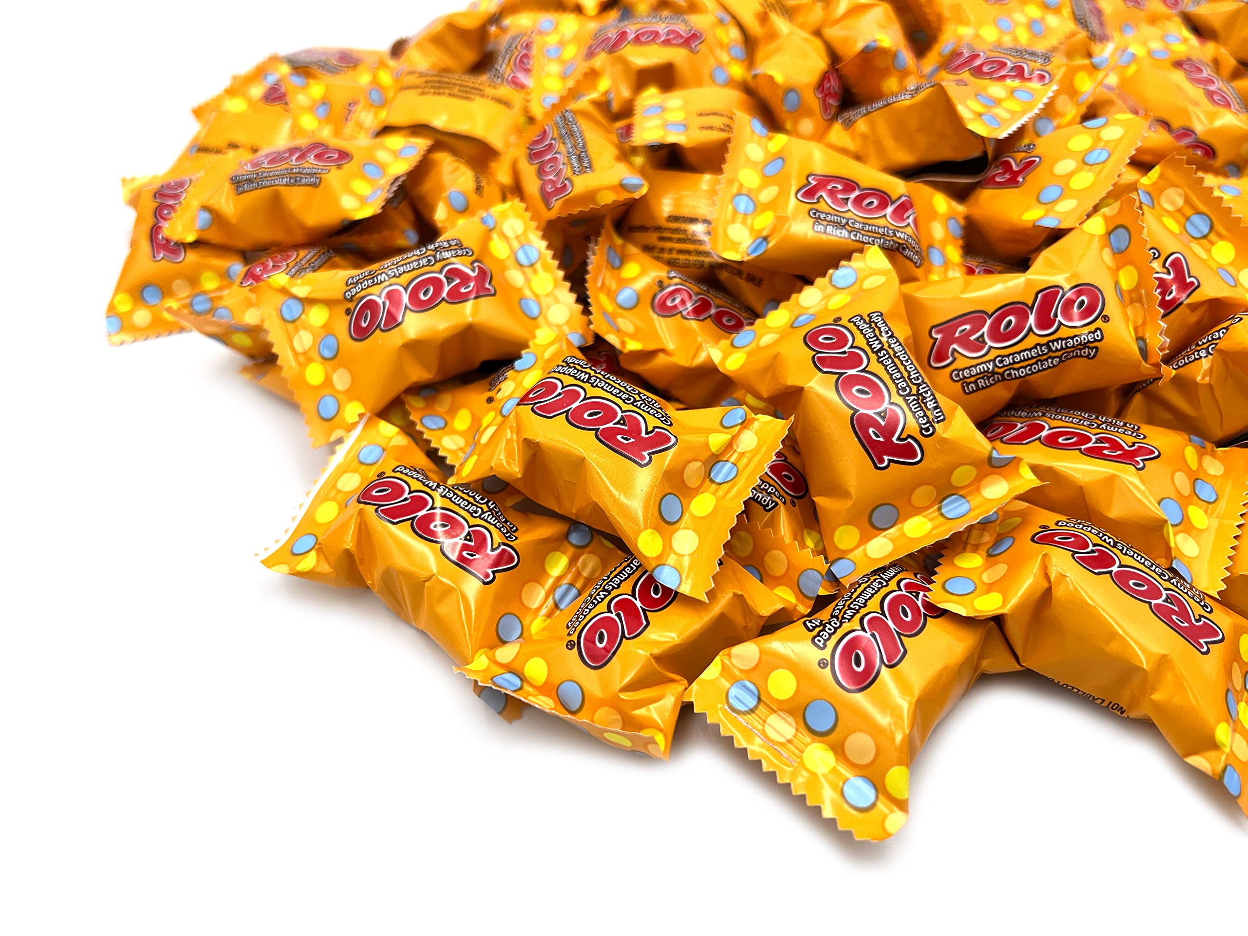 Buy LaetaFood ROLO Milk Chocolate Creamy Caramels Candy, Yellow Wrap (2