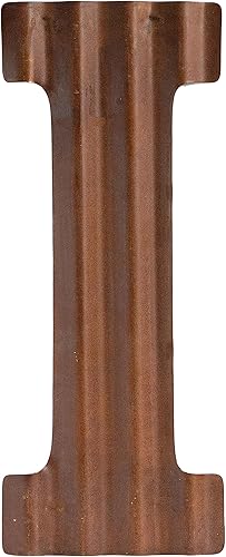 Miniatura 10 de COLLECTIVE HOME - Letras metálicas de 12 pulgadas para decoración de pared, letras oxidadas corrugadas, decoración rústica para colgar en la pared