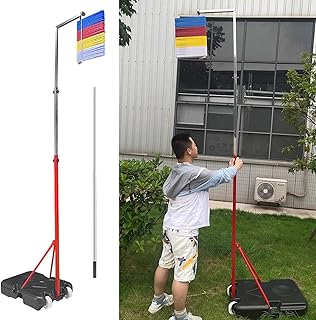 MUSNOW Vertical Jump Training Scale with Stable Base, Portable Basketball Jump Measuring Device, Youth Fitness Jump Height Tester, Gym Equipment