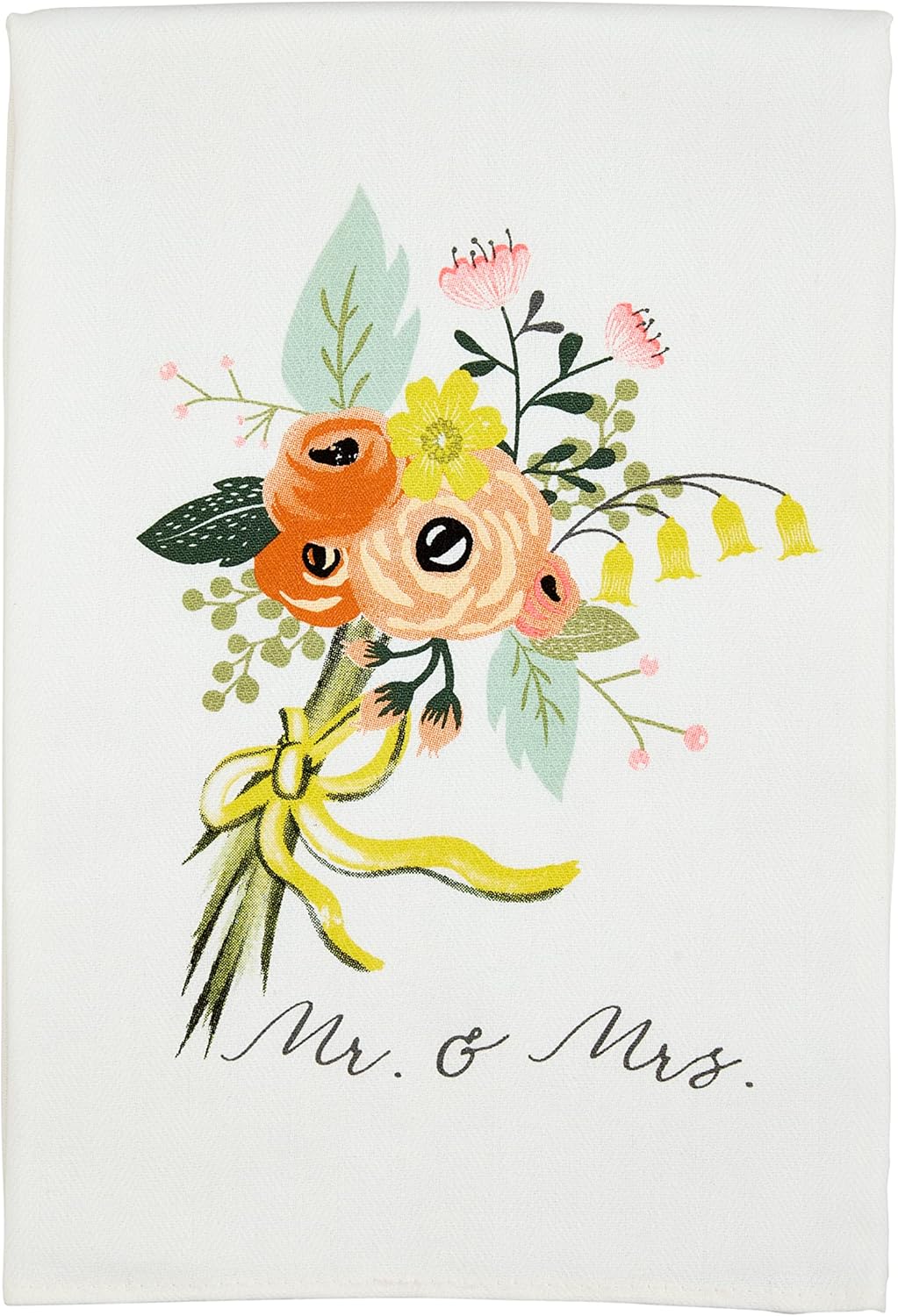 Mud Pie Wedding Towel, Banner, 26" x 16 1/2"