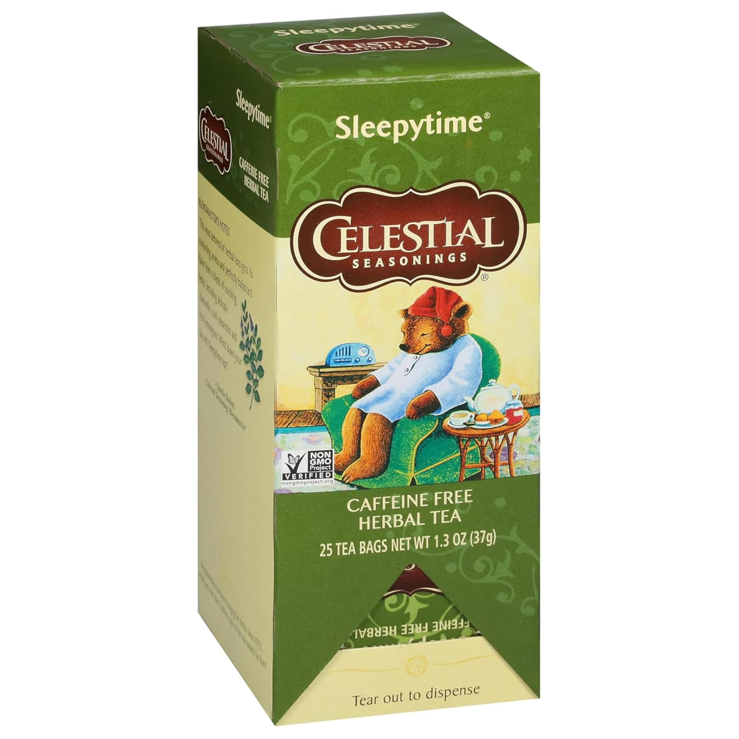 Celestial Seasonings Sleepytime Kräutertee, ideal als Strumpffüller, 25 Teebeutel