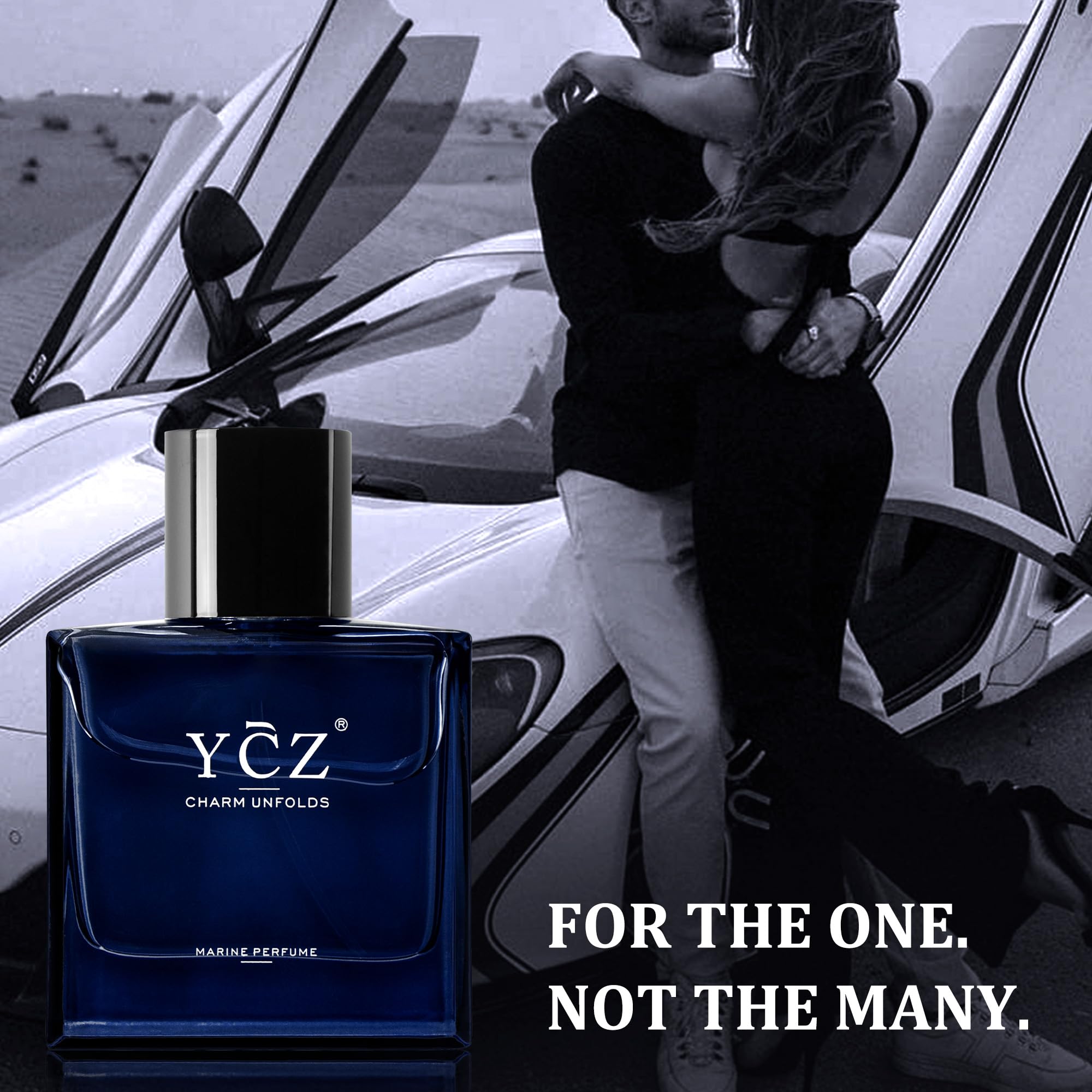 Ycz Parfüm Herren 2-Pack 50 ml, langanhaltendes Eau de Parfum, aromatisch-orientalische Holzduftnoten,vielseitig einsetzbar, tolles Geschenk für Männer