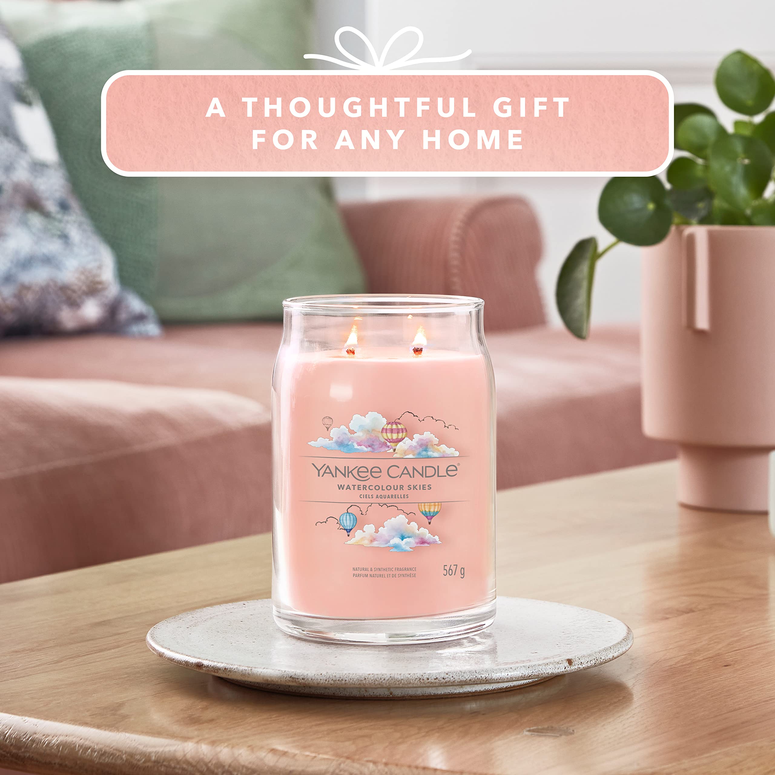 Yankee Candle Signature Bougie parfumée | Grande bougie en pot avec double mèche | Mélange de cire de soja à combustion longue | Cadeau parfait pour femme (1629979E Yankee Candle Signature Bougie parfumée | Grande bougie en pot avec double mèche | Mélange de cire de soja à combustion longue | Cadeau parfait pour femme (1629979E