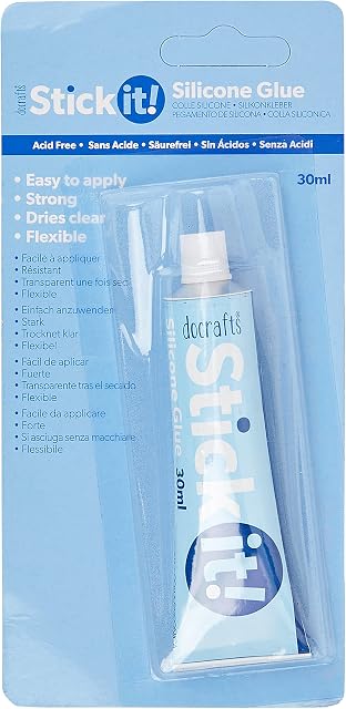 Stick it 30 ml Silicone Silicone Glue Tube, Transparent