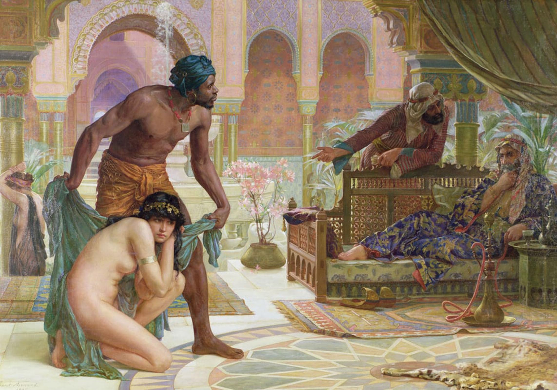 ARTXLXXBN Famous Prints Artwork Pictures Poster Painting Art Unbekanntes Bild by Ernest Normand Artwork Landscape Pictures for Home Decor 60x90cm