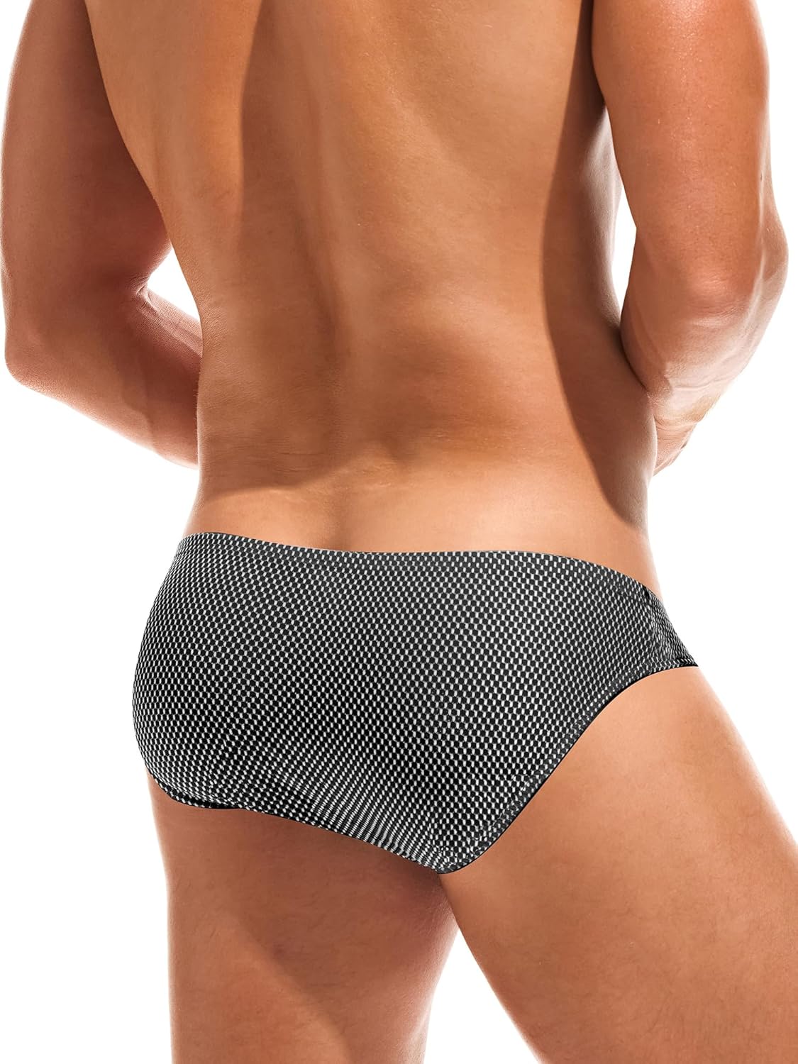 Mens Briefs Underwear Low Rise Bulge Pouch Bikini Comfortable Breathable Underwear Male Multicolor - Image 3