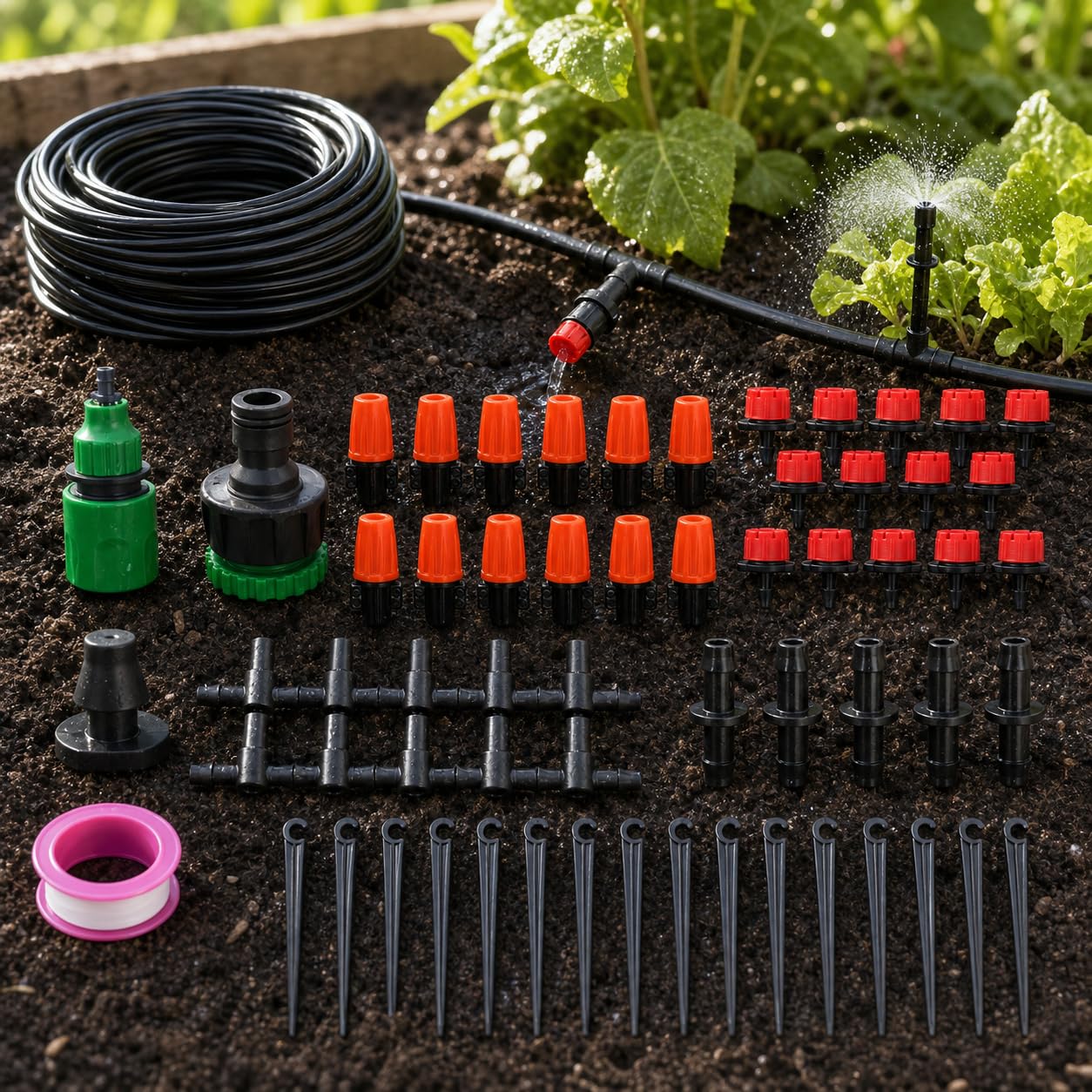 Kit d'Irrigation Goutte-à-Goutte