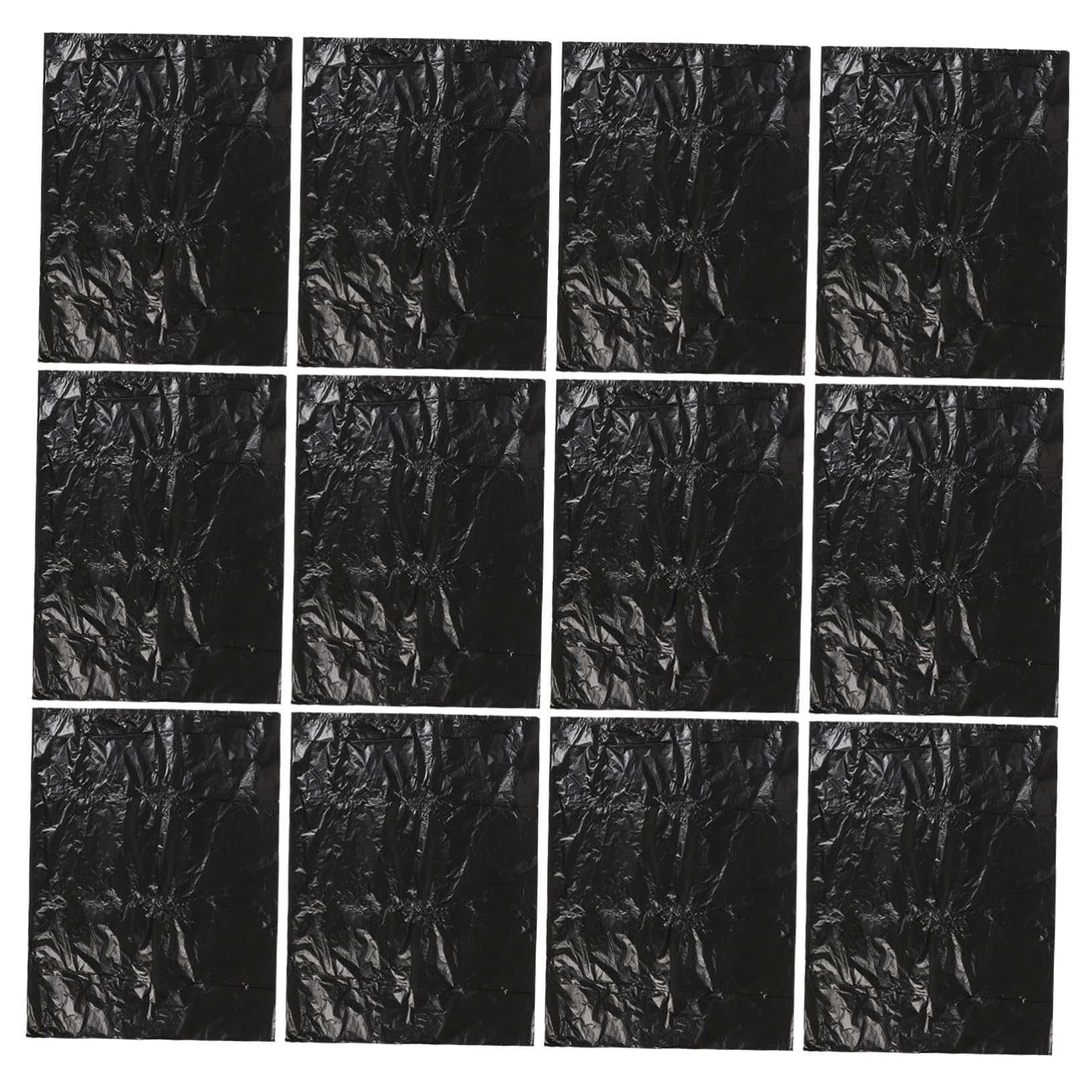 minkissy Plastic Trash Bags 90x110cm 25pcs Pack Thick 2.5mil for Kitchen Bathroom Commercial Use