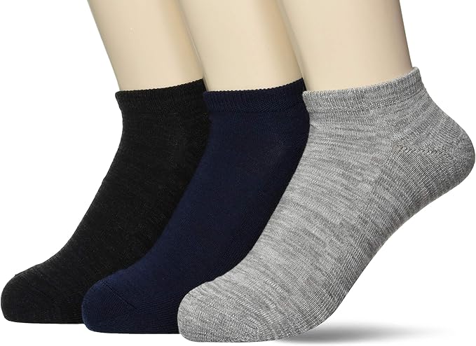 Amazon ウィゴー スニーカーソックス 3足セット ソックス メンズ Free Size アソート フットカバー スニーカーソックス 通販