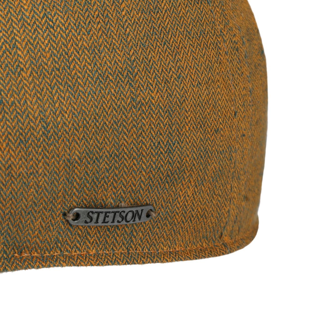 Stetson Texas Descott Schirmmütze Fischgrat UV Schutz 40 Made in EU Herren Frühling Sommer