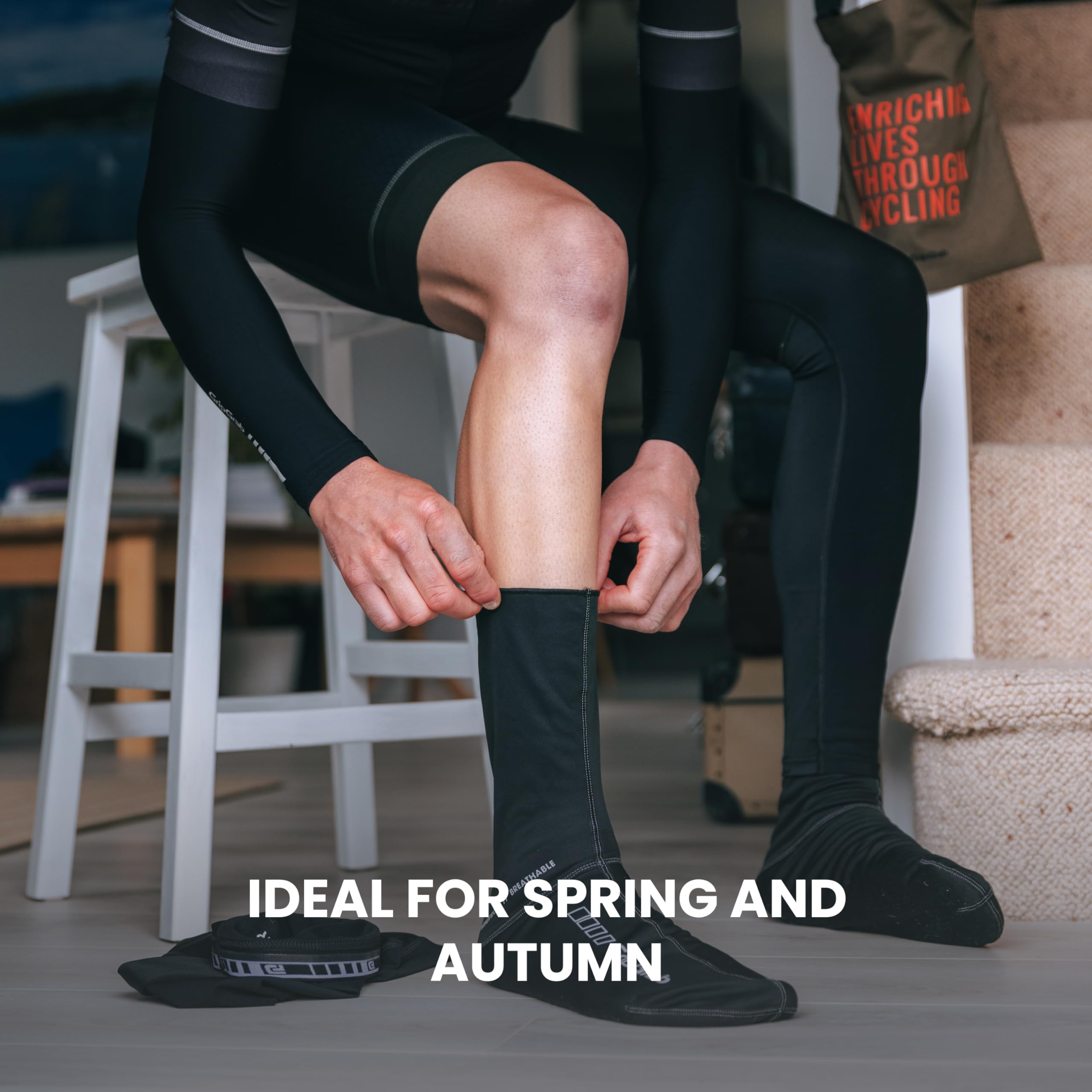 GripGrab skarpety rowerowe Uniseks Gripgrab Winddichte Frühling-herbst Übergangssocken (1 w zestawie)