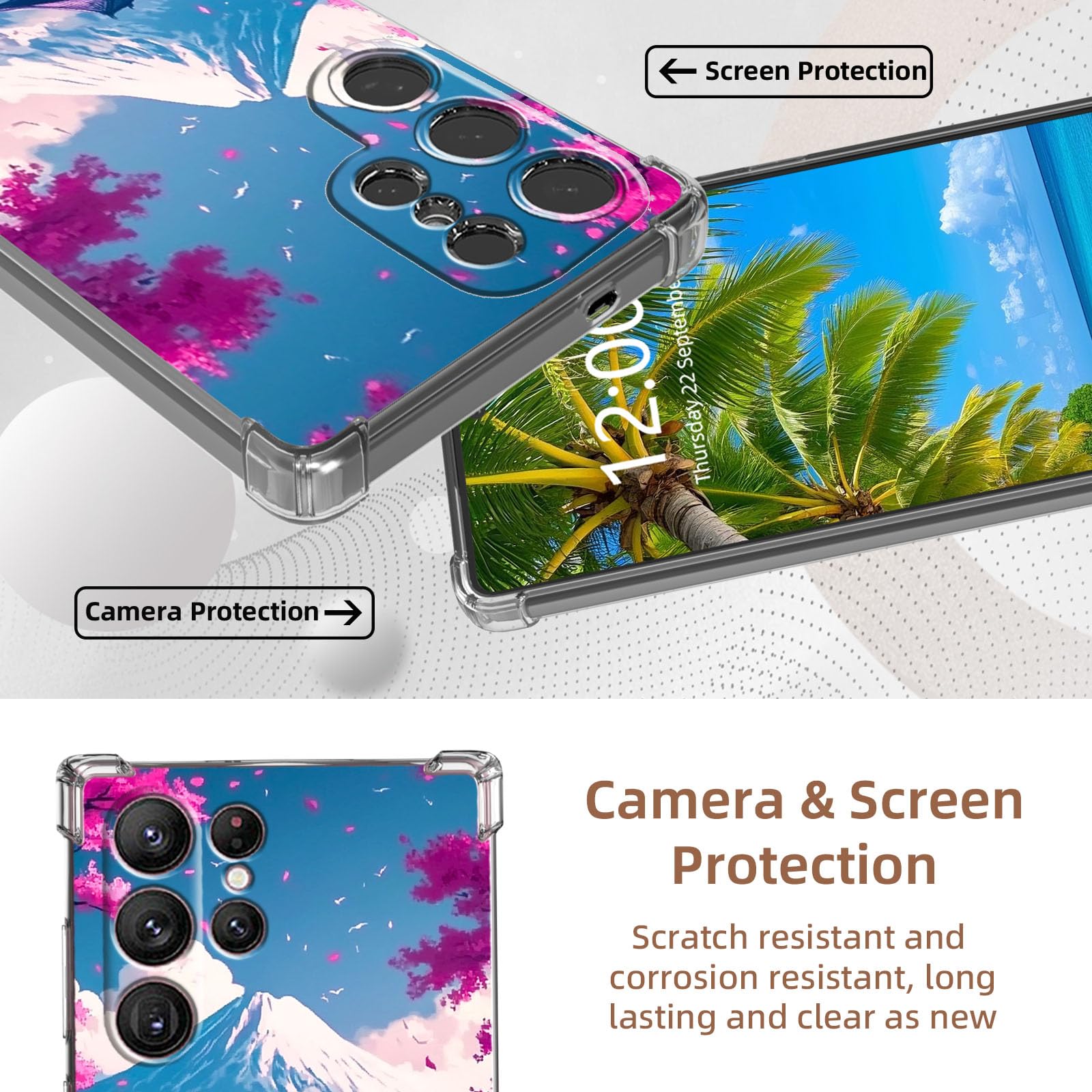 Amazon.com: ETLKJVBL for Samsung Galaxy S25 Ultra Case, Japanese