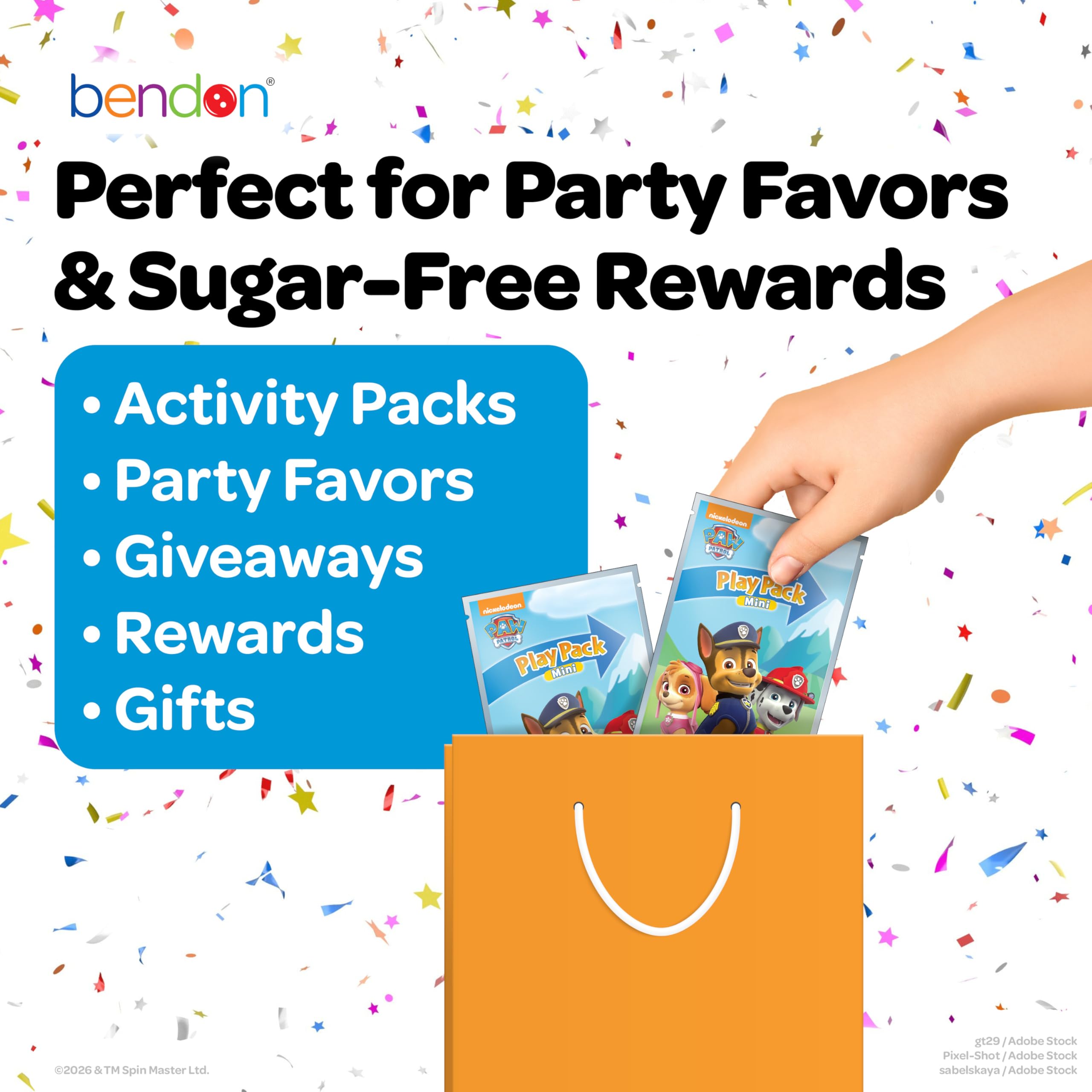 Bendon PAW Patrol Mini Play Packs Party Favors, 10 Pack — Amazon image 5