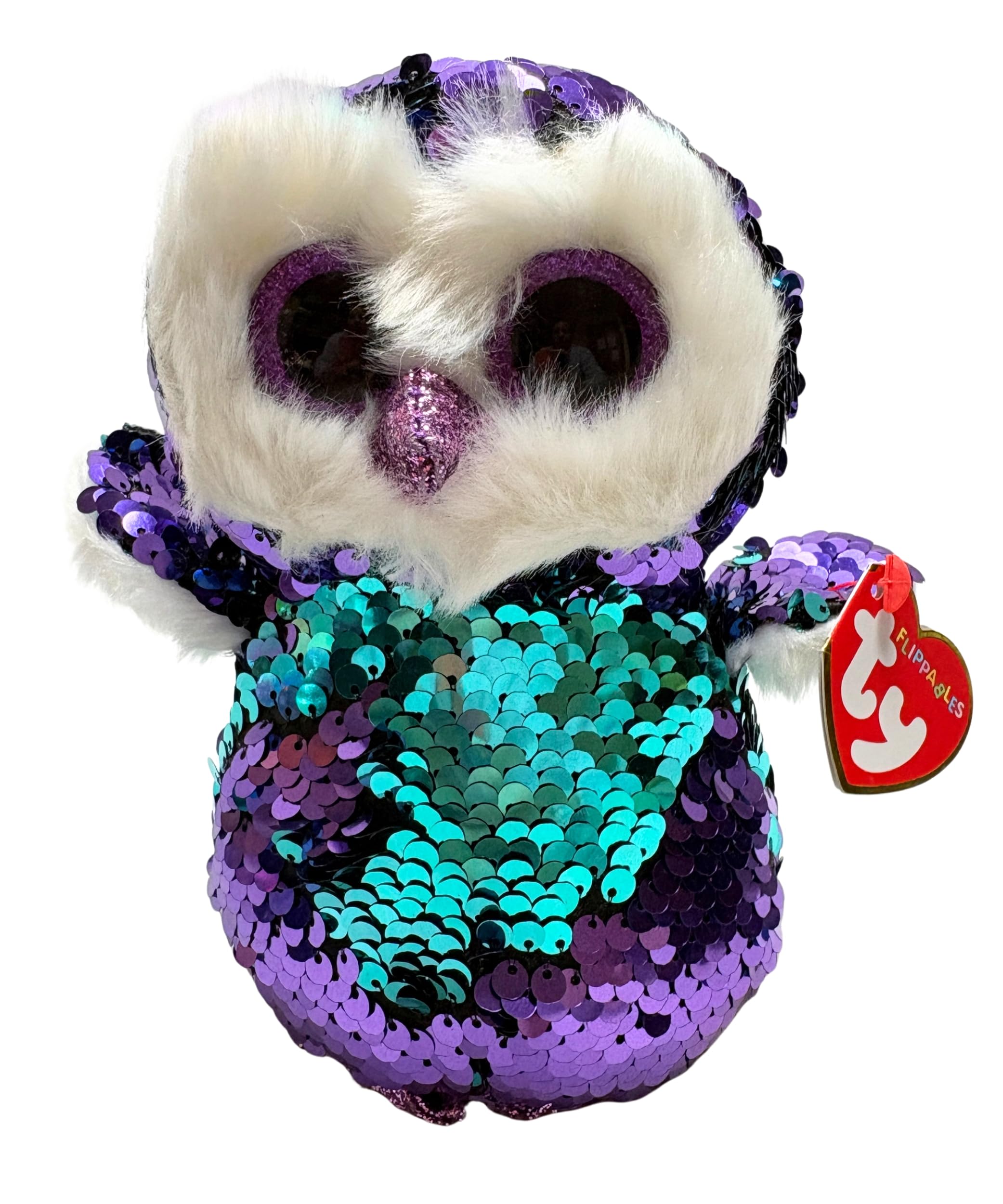 Amazon.com: TY TY36269 Moonlight OWL FLIPPABLE-REG, Multicolored