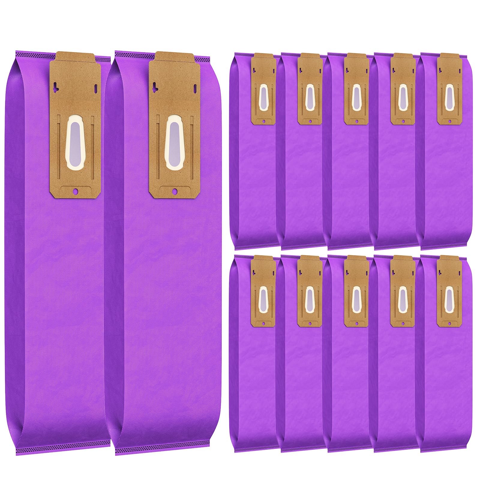 12 Packs Vacuum Bags for Oreck Type CC, Compatible with All Oreck XL Upright Vacuum Cleaner - Replaces Part # CCPK8DW