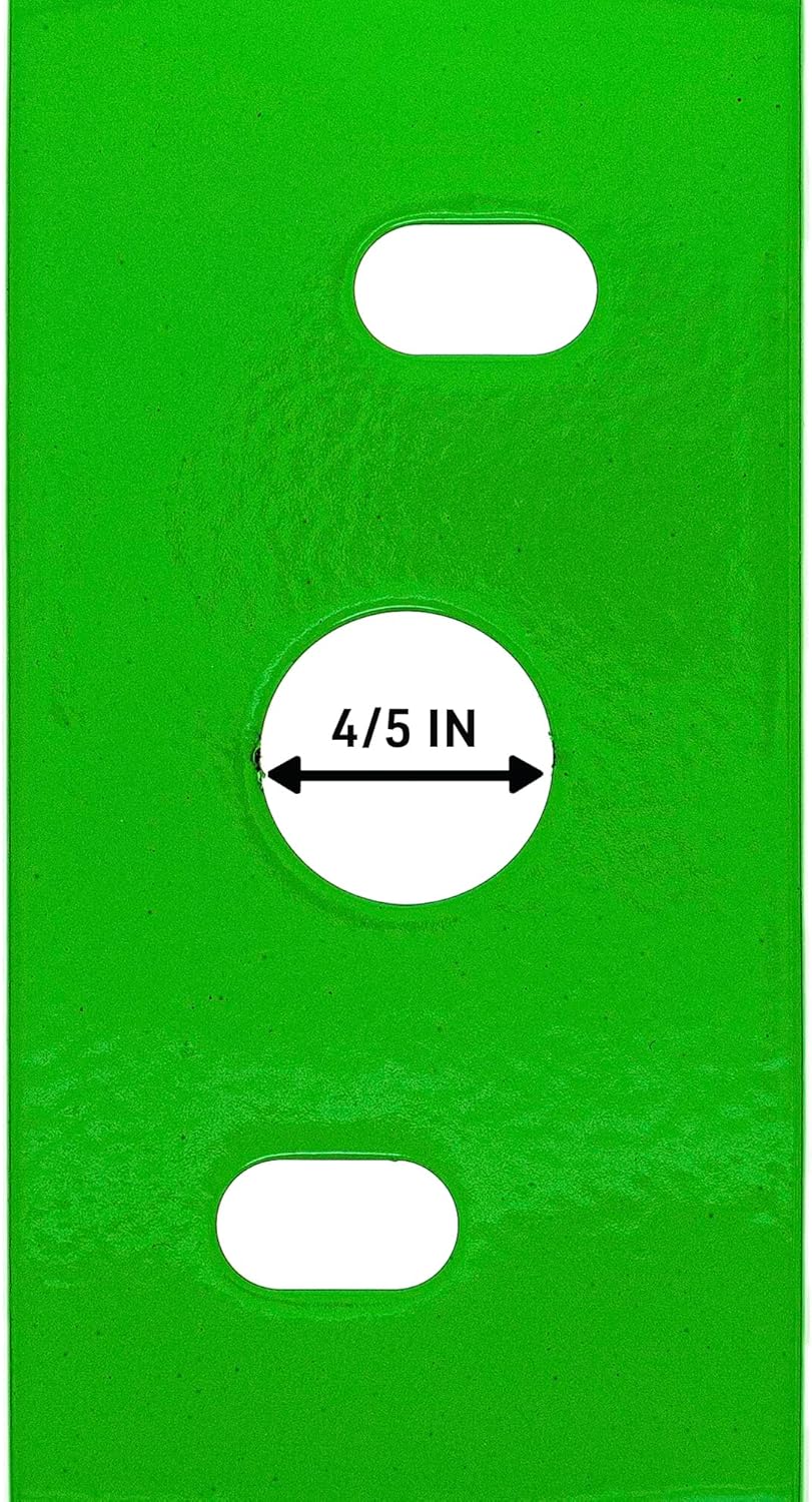 8TEN LawnRAZOR Blade Set for Husqvarna YTH184T 580921201 42 Inch Deck (Notched High Lift) 2 Pack