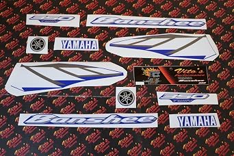 Vitos vinyl decal graphics kit 14MIL sticker fits Yamaha Banshee BLUE WHITE 2005