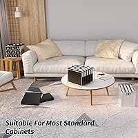 Vista 7 de Extra Capacity Plastic Hanging File Folders,12 Pack Reinforced Hang Folders Letter Size,Accordian Pocket,Heavy Duty 2 Inch Expansion,Hard Hanging