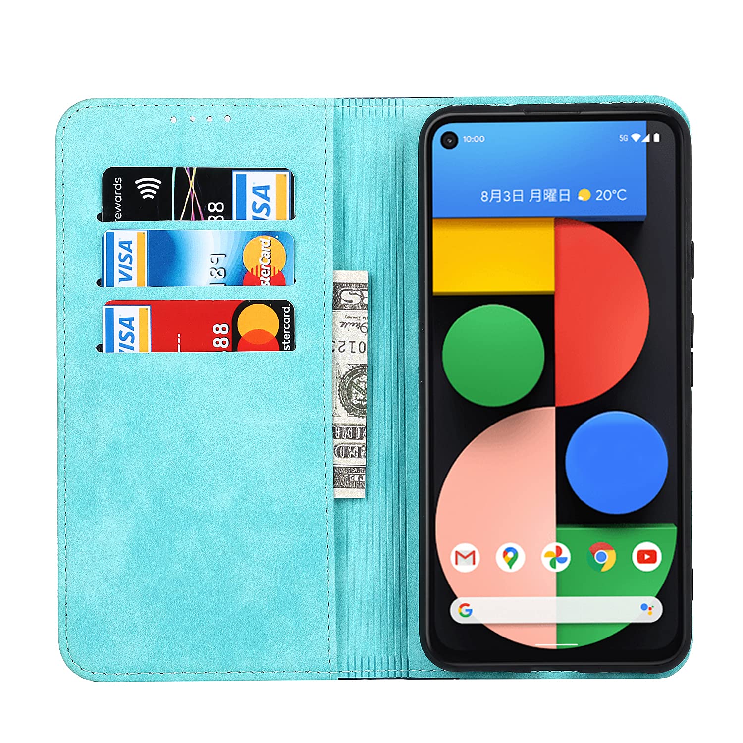 美品　Pixel 5a　手帳型ケース付き 楽天市場】pixel5a 手帳型の通販