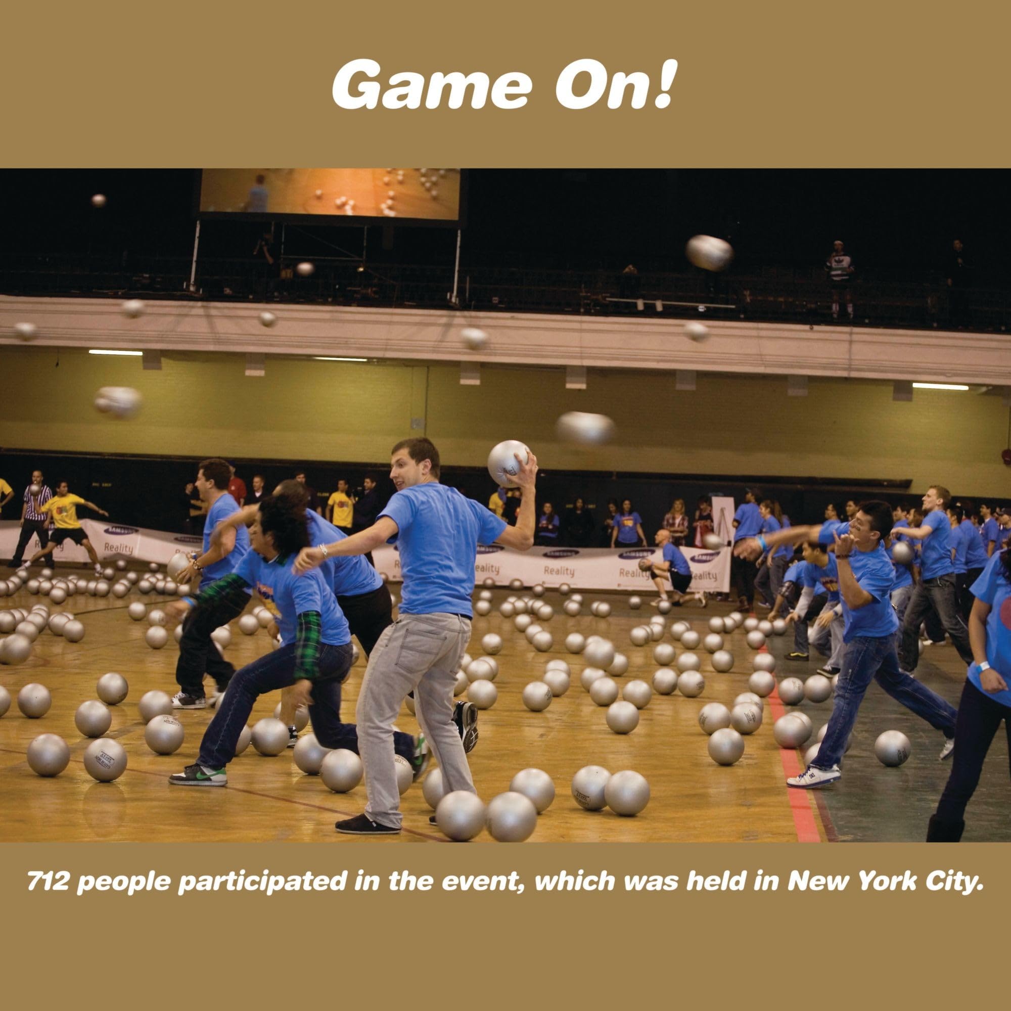 S&S Worldwide Gator Skin Official Adult Dodgeball, 12" Diameter, Vinyl - Image 4