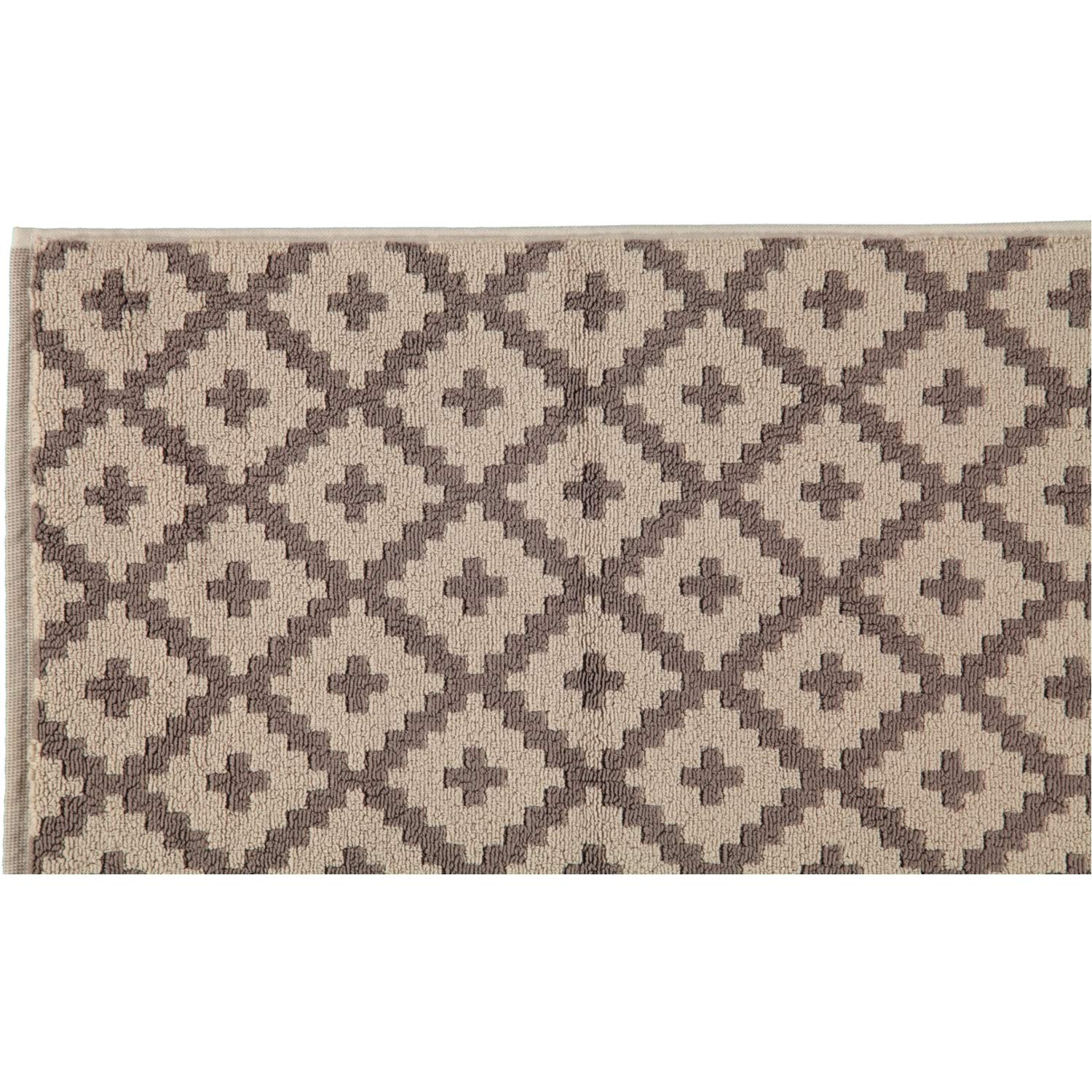 Badematten Graphics Rauten beige - 008