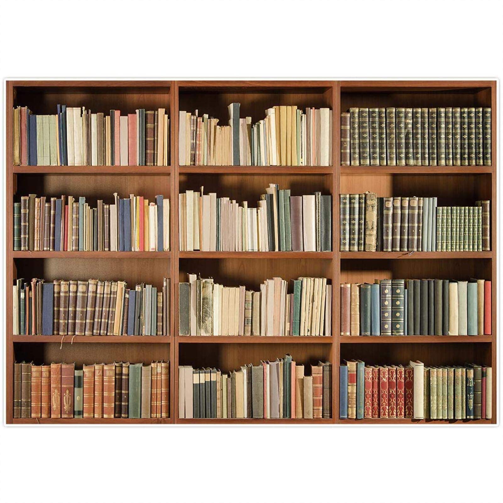 Buy Allenjoy 7X5FT Bookshelf Backdrop Bookcase Backdrops Library
