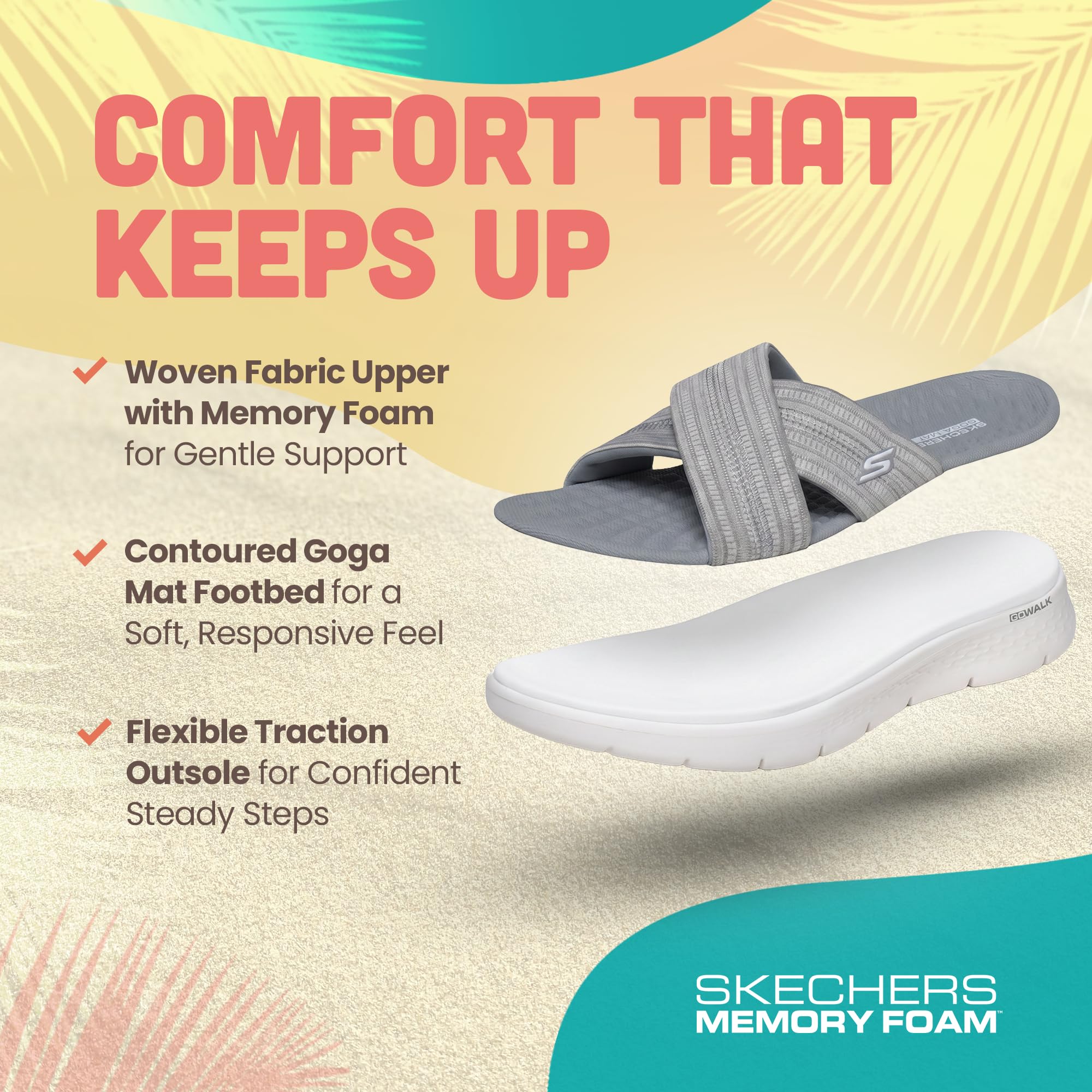Skechers Kobiety O-t-g Womens SandalsGO WALK FLEX SANDAL IMPRESSED