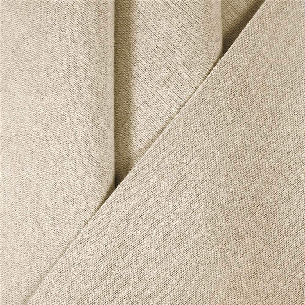 Lush Decor - Coppia di tende a pannello in iuta con passanti annodati, 114 x 213 cm (larghezza x lunghezza), lino scuro
