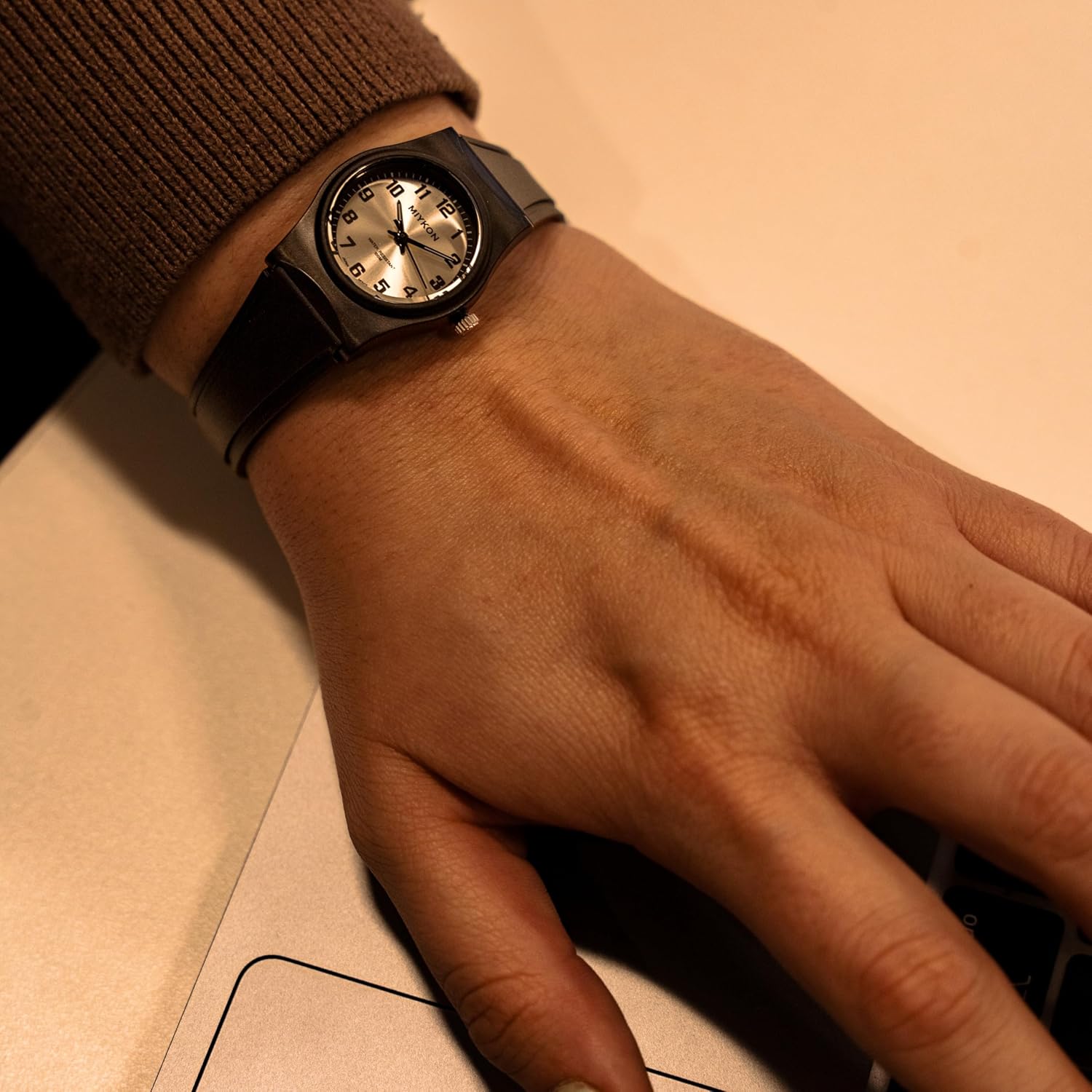 Miykon Women's Dainty Nurse Watch – Easy Reader Analog Watch, Lightweight Durable Resin, Second Hand, 4-Year Battery, Japanese Quartz, 100M Water Resistant - Image 8