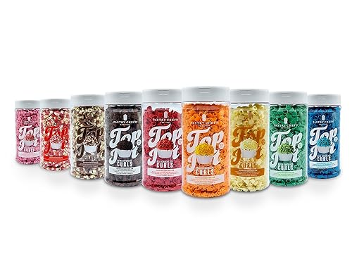 Miniatura 2 de Pastry Chef's Boutique - Rizos de chocolate belga - Blossom Curls Duo Chocolate - 5 oz