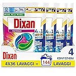 Dixan Discs Classico Washing Machine Detergent Capsules, 50 Capsules (Washes)