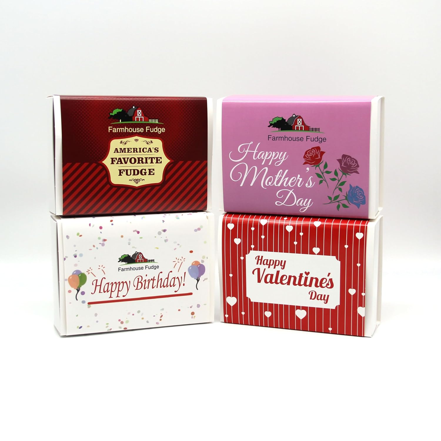 Farmhouse Fudge Candy Sampler Box – as Low as $.90 per Ounce - Build Your Own Artisan Candy Gift Box with over 40 Flavors – Fresh Creamy Homemade Fudge Variety – Custom Fudge Treat for Holidays, Birthdays, Thank You Gifts
