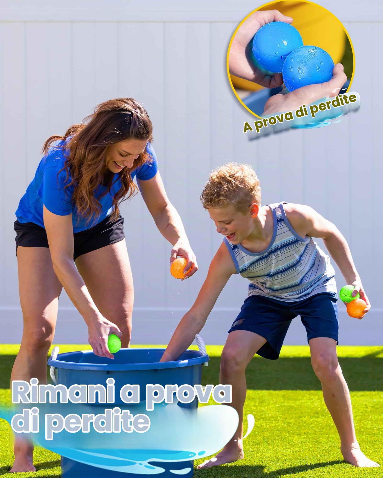 Palloncini d'acqua riutilizzabili, magnetici, autosigillanti, a riempimento rapido, ricaricabili, in silicone, per divertimento estivo, cortile, piscina, spiaggia, feste, combattimento, giochi d'acqua
