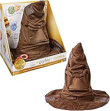 Wizarding World, Harry Potter Interactive Talking Hat, Original Voice of the Movies, 15 Phrases in Italian/German, 5+ Years