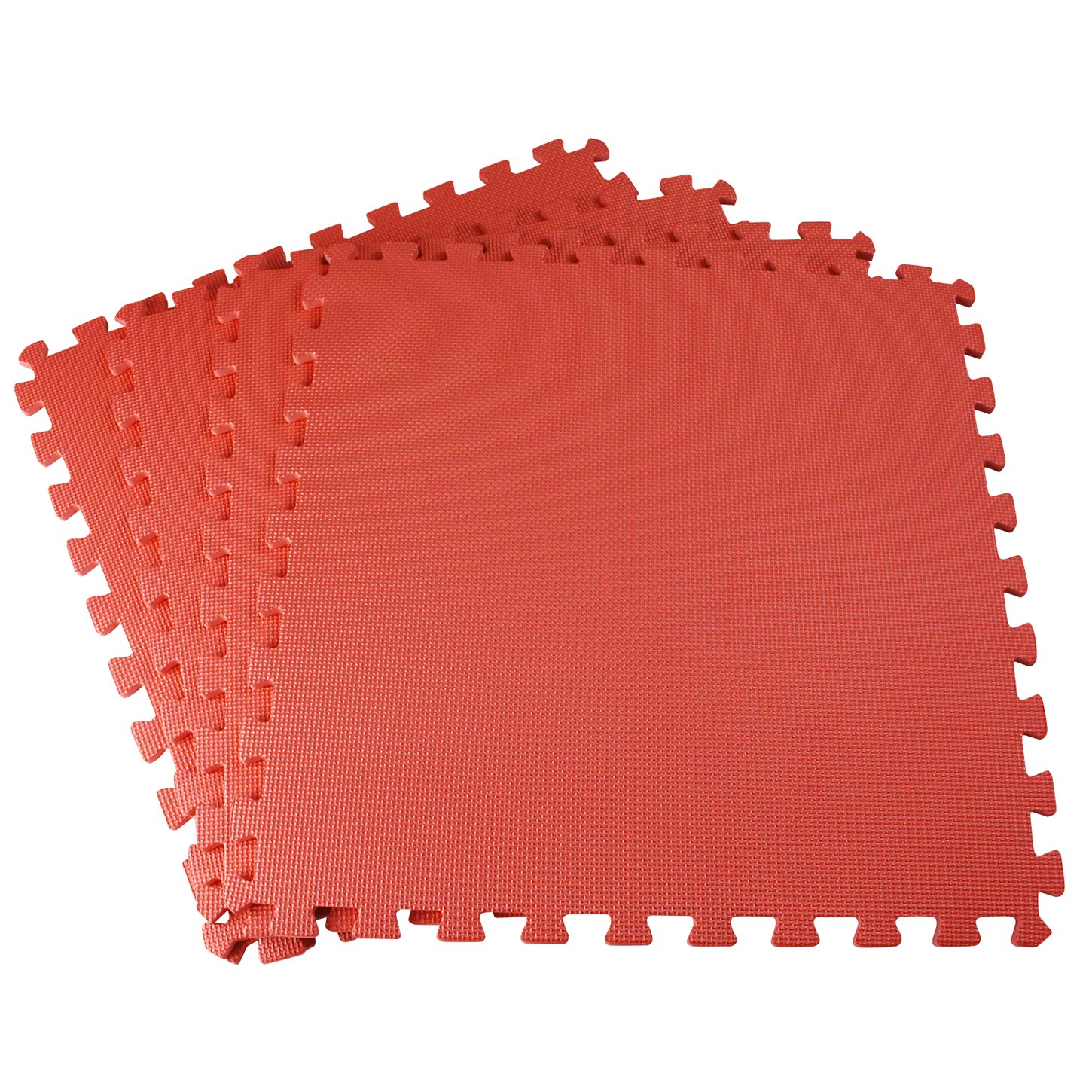 Amazon.co.jp: 昭和化学 ジョイントマット EVA 60 4枚入り レッド 60