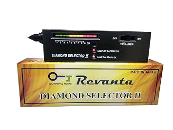 zhart REVANTA'S Portable Diamond Tester Gemstone Selector II Gems Jewelry Tool with LED Indicator