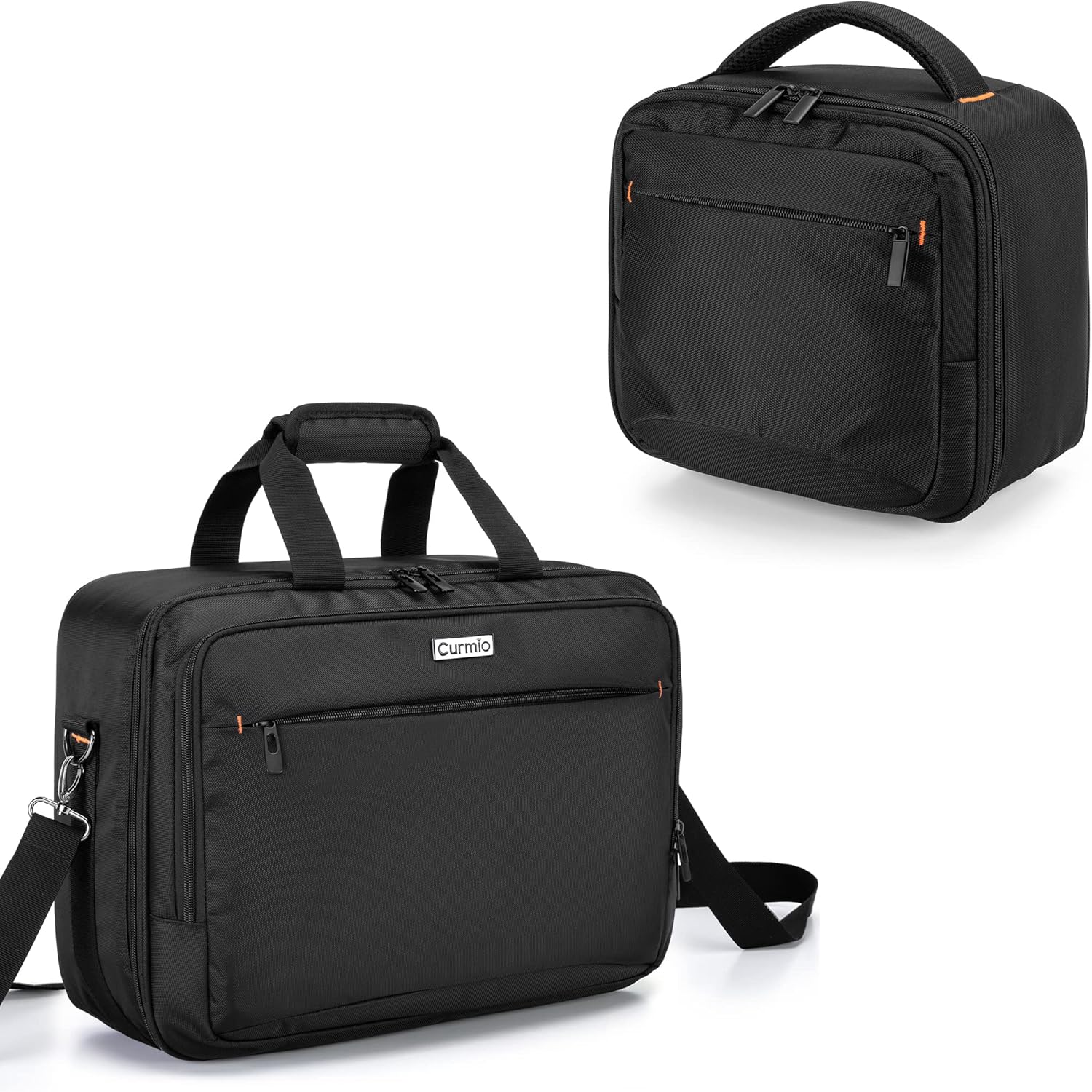 CURMIO Projector Carrying Case with Laptop Compartment