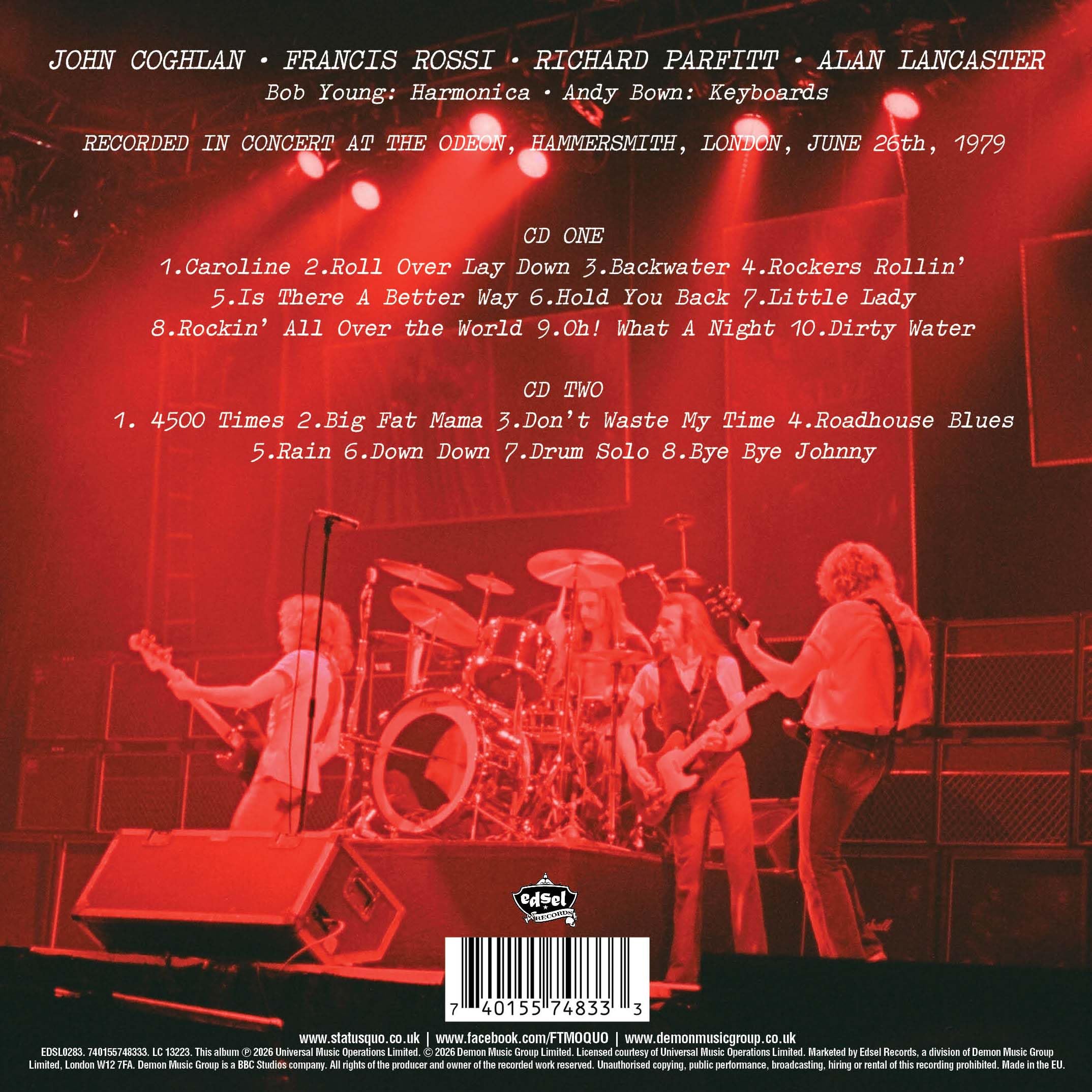 Live in Hammersmith 1979