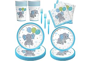 Elephant Baby Shower Decorations for Boy