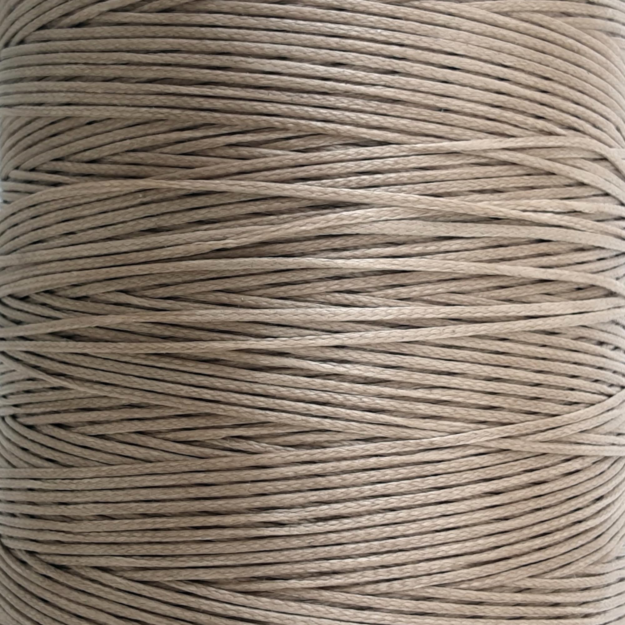 Mart-Mon 1.5Mm Ecru - 10M 1.5Mm Waxed Nylon Cord - 10 Meters Strong Jewellery Thread, Bracelet, Necklaces, Crafts, Shamballa, Beading String (1.5Mm Ecru - 10M)