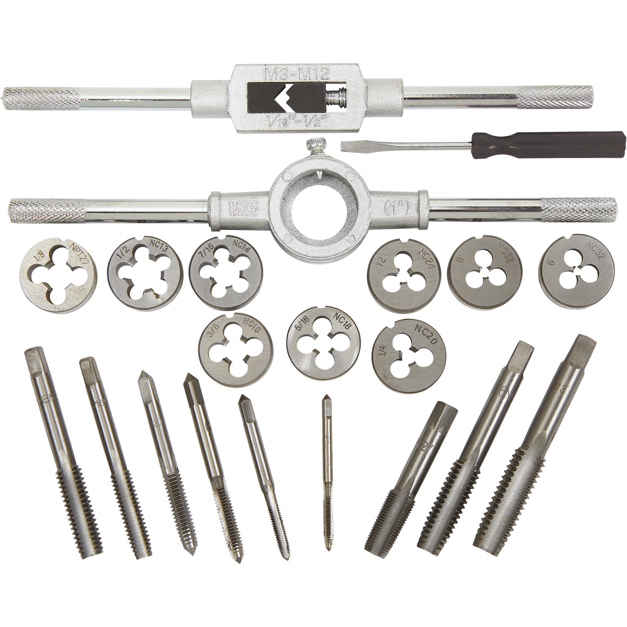 Ironton Tap and Die Set - 21-Pc. SAE