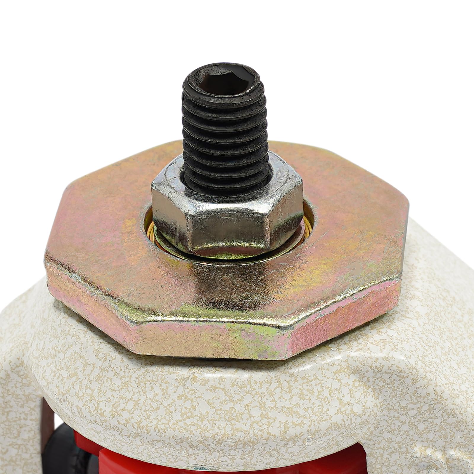 Ruote girevoli da 101 mm, set di 4 ruote pesanti, ruote per mobili, capacità di carico di 550 kg, ruote di trasporto a 360 gradi, ruote in poliuretano per mobili, carrelli, tavoli con