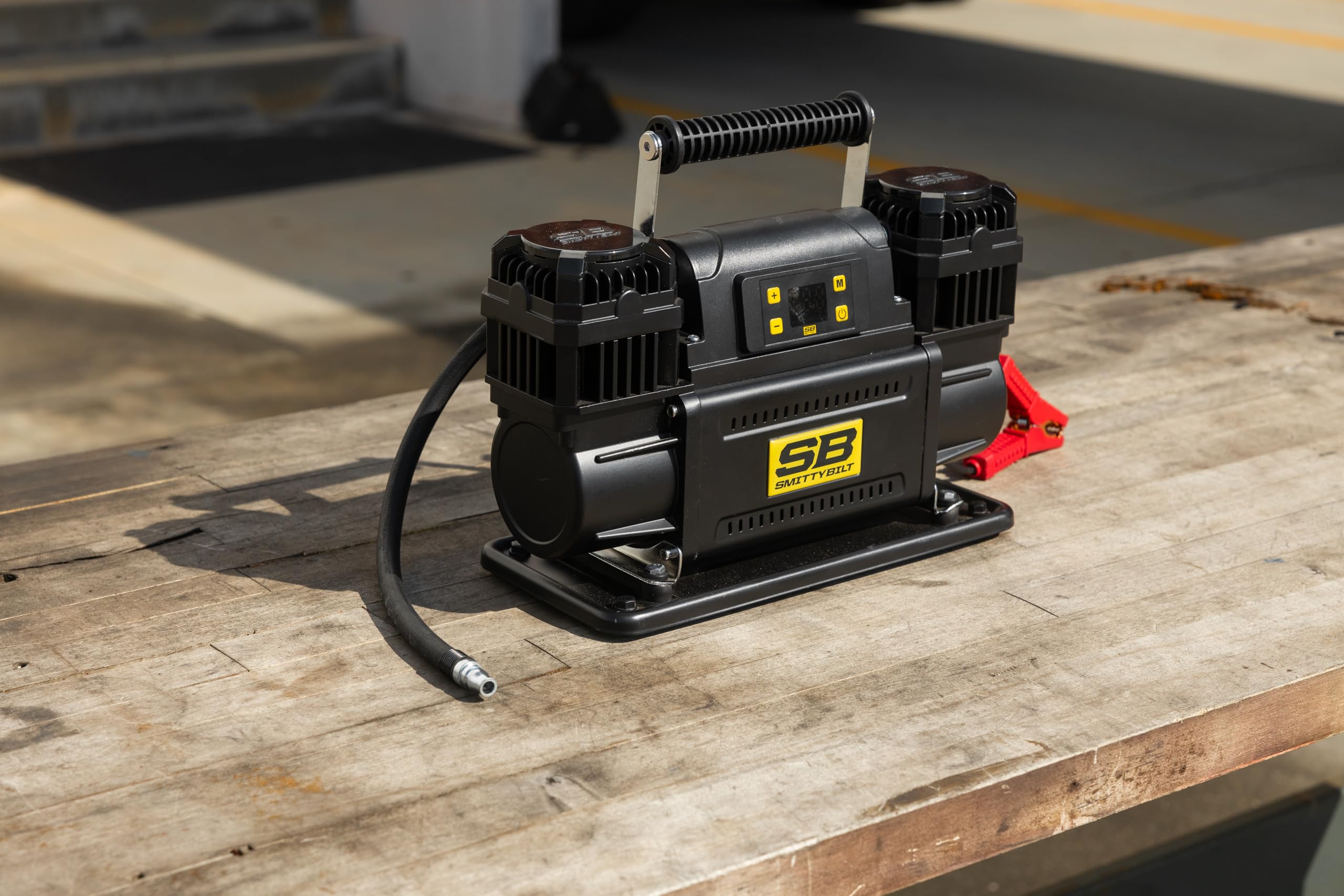 SmittyBilt PORTABLE DUAL HEAD COMPRESSOR WITH BAG - SB2782