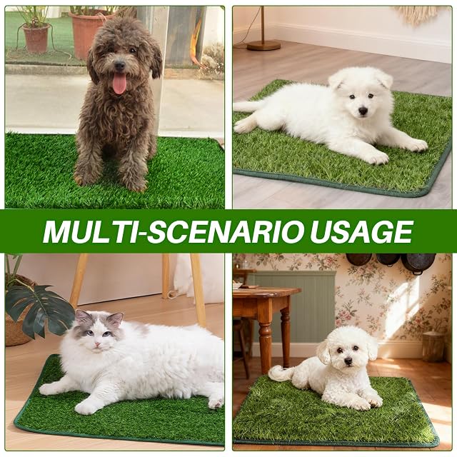 Foto 7 de 7 de Inodoro para Perros, Cesped Perro Pipi Artificial Meadero para Perros en Casa Pipican para Perro en Casa…