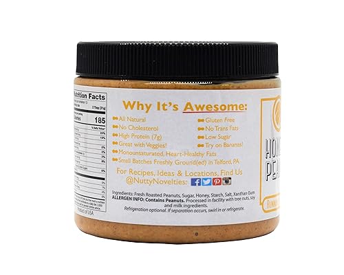 Miniatura 3 de Nutty Novelties Mantequilla de maní alta en proteínas baja en azúcar mantequilla de maní saludable mantequilla de maní completamente natural libre