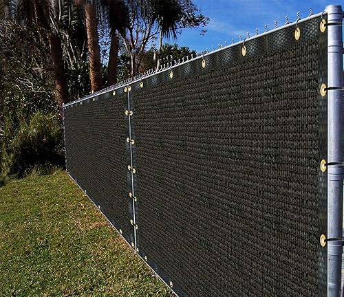 Ifenceview - Panel de malla de tela negra de 1.2 x 0.3 m hasta 1.2 x 15.2 m, para construcción, patio, entrada, jardín, alberca, balcón, pérgola,