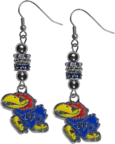 Miniatura 15 de Siskiyou Sports NCAA unisex-adult Euro Bead Earrings