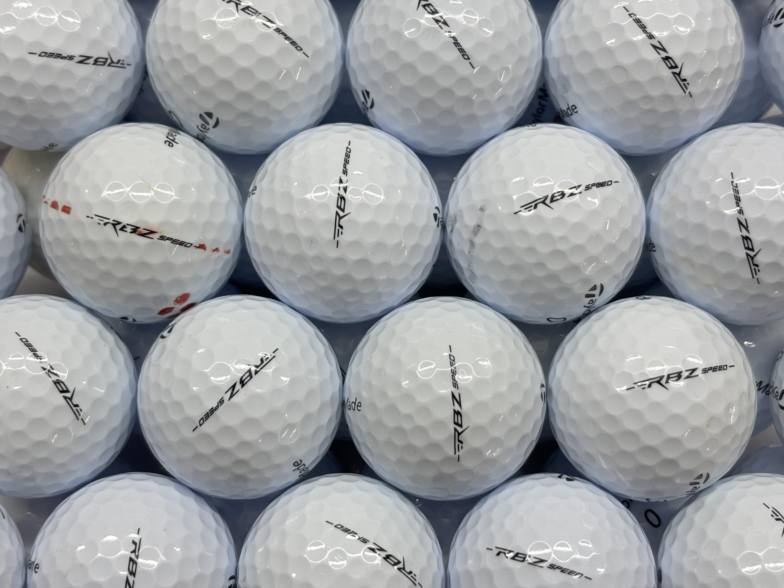 TaylorMade RBZ Speed Golfbälle (gebrauchte Lakeballs), Golf Zubehör, 24 Stück