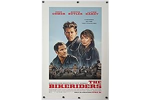 The Bikeriders Movie Poster 2 Sided Original 27x40 Final Tom Hardy Austin Butler